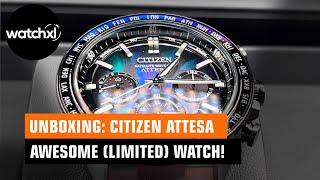 Unboxing Citizen Attesa Limited Edition watch