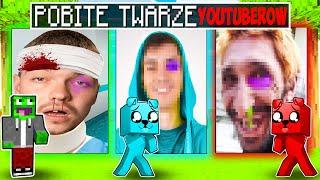 TA GRA POKAZUJE PRAWDZIWE POBITE TWARZE YOUTUBERÓW w Minecraft!