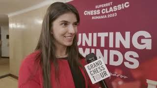 Chess Fan Berta: ‘Almost Cried’ When Nepo Lost WC match | R1 #SuperbetChessClassic