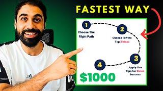 How to Make your First $1000 Online with Zero Budget - Step by Step!