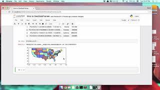 Introduction to GeoDataframes in geopandas