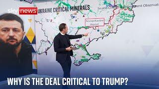 Ukraine strikes key minerals deal with US | Sky's Ed Conway explains