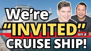 It’s time we tell you… We’re “INVITED” on a Cruise Ship!