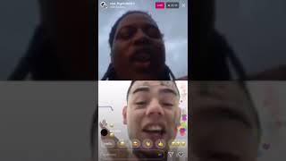 FBG Duck vs 6ix9ine Live On Instagram (FULL VIDEO)