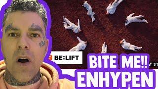 Rapper FIRST TIME reaction to ENHYPEN - ‘Bite Me’ Official MV