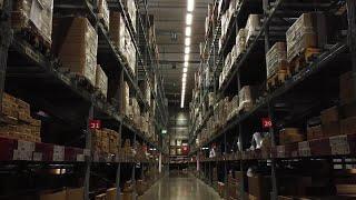 Factory Storage Warehouse Stock Video