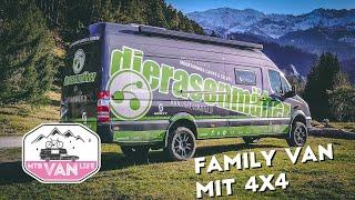 SPRINTER 4x4 für eine ganze Familie | MOUNTAINBIKE CAMPER VAN | Jasper Jauch