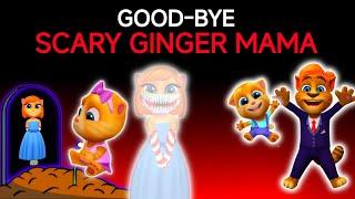 GOOD-BYE SCARY GINGER MAMA  MY TALKING TOM FRIENDS | MY TALKING TOM ANGELA 2 GAME