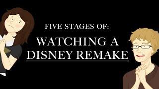 Five Stages of Watching  A Disney remake (HISHE collab)