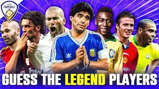 GUESS THE LEGENDARY FOOTBALL PLAYER   | FOOTBALL QUIZ 2024