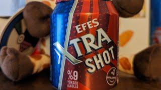 Efes XTRA Shot (can) 9% worst beer in the history of mankind...should be XTRA SHIT!