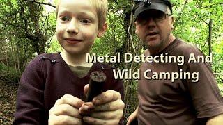 Metal Detecting In The Woods And A Bit Of Wild Camping