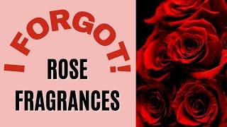 ROSE FRAGRANCES I MISSED! | TheTopNote #perfumedlife #perfumecollection