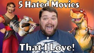 5 Animated Movies I Love Everyone Hates