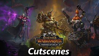 Cutscenes Total War Warhammer 3 Thrones of Decay DLC  Malakai Makaison