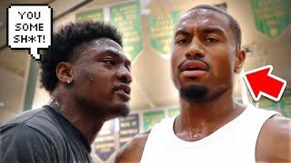 This Became PERSONAL! Nas Gets HEATED w/ NBA Pro Trey Lewis During 3v3!