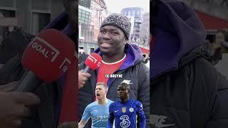 'KDB is the BEST EVER!'  Football winner stays on CHALLENGE #shorts
