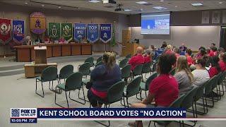 Kent school board votes 'no action' in possible lawsuit against teacher's union