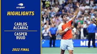 Carlos Alcaraz vs. Casper Ruud Highlights | 2022 US Open Final