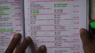 Story of English Class 12 Objective 2024 Exam Bihar Board (Part 2)