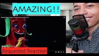 Masked singer Pepper All performances and reveal | reaction | SEKSHI V