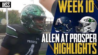 Allen at Prosper - 2023 Week 10 Football Highlights