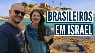 Brazilians in Israel, Discover Northern Israel with Rafael Guanabara and Israel with Aline!(ENG SUB)