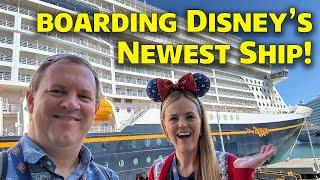 Boarding & Sailing Disney's Newest Ship - The Disney Treasure  - Disney Cruise Line