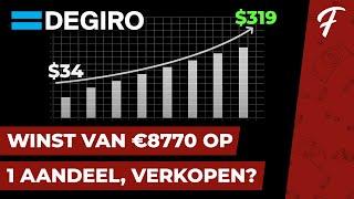 €8770 WINST OP 1 AANDEEL, VERKOPEN OF BEHOUDEN? || PORTFOLIO SHOW #122