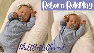 Spending the night away with a Reborn baby doll