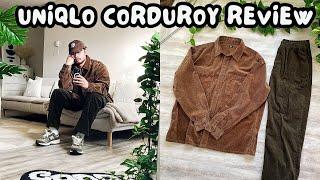 Uniqlo Corduroy Overshirt and Easy Pants Review - Should You buy?