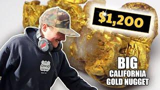 BIG Gold Nugget Found in California!