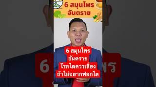 6 สมุุนไพรอันตราย โรคไตควรเลี่ยง ถ้าไม่อยากฟอกไต #โรคไต #ไตเสื่อม #ไตเรื้อรัง #กินดีไตดีอายุยืน