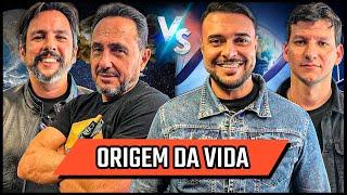 DEBATE: ORIGEM DA VIDA - MIRANDA e HERCULES VS EBERLIN e JOÃO PAULO - Podcast 3 Irmãos #633