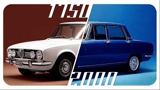 The Story Of The Big Giulias: Alfa Romeo 1750 and 2000 Berlinas