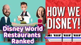 Disney World Restaurants Ranked | Best Disney Restaurants | Adults in Disney | Disney Dining Ranked