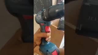 bosch cordless drill machine gsb 185-li /18vo #machine #powertool #tools #unboxing