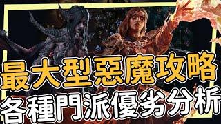 三種不同惡魔分析 最詳盡的惡魔型態攻略！從0手把手教你惡魔型態怎麼玩 獄火師自施法術流派 Path of Exile2 流亡黯道2