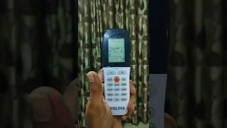 voltas ac remote control #shorts #shortsvideo #shortsfeed #voltasacremote #voltasacremotefunction