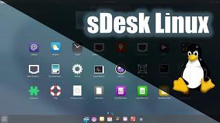 sDesk Linux - LiveCD First Look