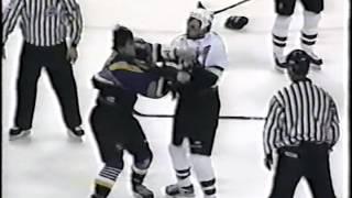 Eric Cloutier vs Russ Guzior ECHL