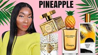 TOP PINEAPPLE FRAGRANCES  SMELL LIKE A  SWEET JUICY TROPICAL FRUIT️ PERFUME COLLECTION