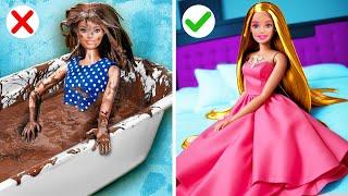 Barbie Total Makeover to Princess! Fantastic Doll’s Gadgets & Crafts by 123 GO!