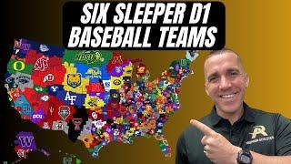 Six Under the Radar D1 Baseball Teams