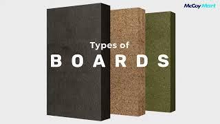 Different Types Of Boards | HDHMR vs HDF Board vs Particle Board vs Plywood vs Block Board vs MDF