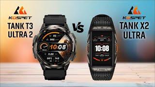 KOSPET TANK T3 ULTRA 2 Vs KOSPET TANK X2 ULTRA Specs Compare