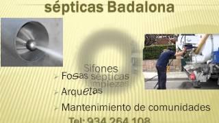 Vaciado y limpieza de fosas septicas Badalona Empresa de desatascos 934.264.108