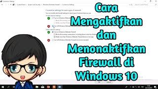 Cara Mengaktifkan dan Menonaktifkan Firewall di Windows 10