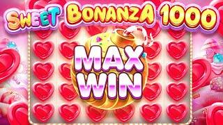 МАКСВИН!! ВЫЙГРАЛ 75 000 000 РУБЛЕЙ В СЛОТЕ SWEET BONANZA 1000 /(НЕ КЛИКБЕЙТ)/ ЗАНОСЫ НЕДЕЛИ / ЗАНОС