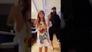 Penelope Dickson TikTok with dad